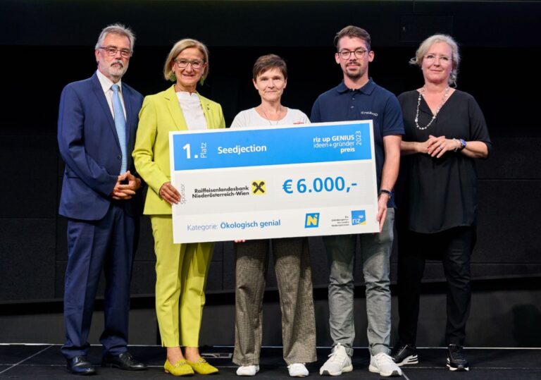 02-2023 - Gewinn des riz up GENIUS Ideen- und Gründerpreis 2023